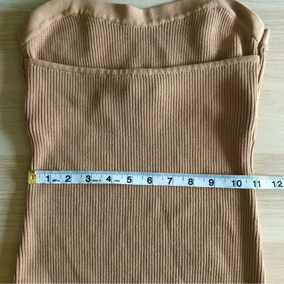 NWOT - DISSH Carlie Wheat Cut Out Knit Dress - Size L - Picture 3 of 4